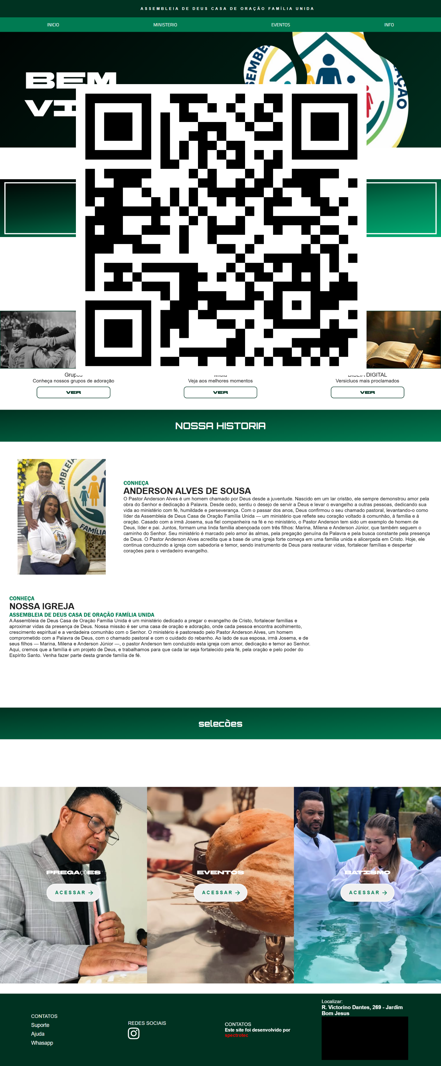 Design com QR Code Integrado